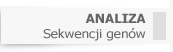analiza sekwencji gen�w