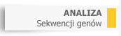 analiza sekwencji gen�w